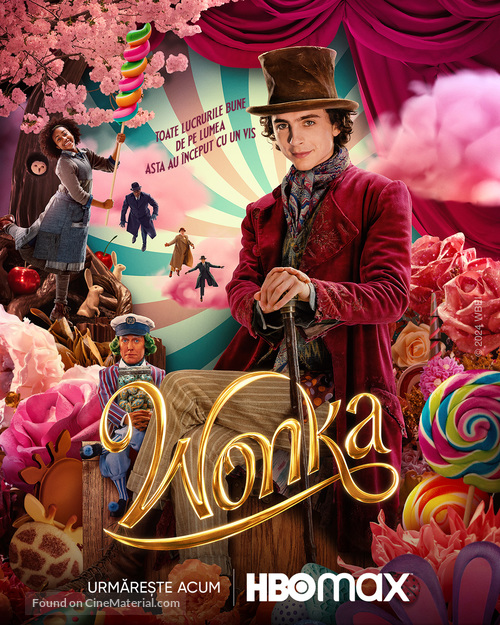 Wonka - Romanian Movie Poster