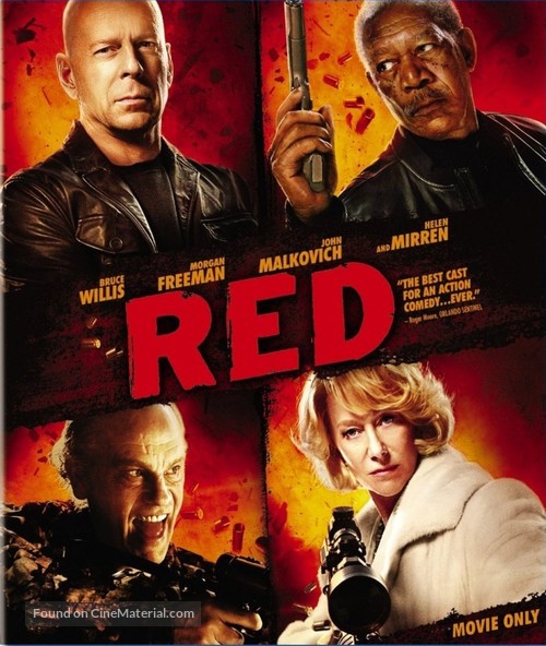 RED - Blu-Ray movie cover