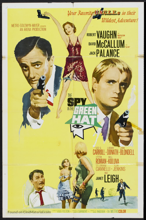 The Spy in the Green Hat - Movie Poster
