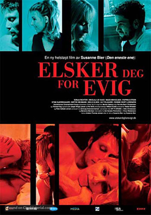 Elsker dig for evigt - Swedish Movie Poster