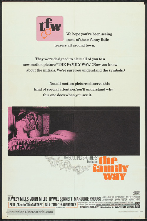 The Family Way - Movie Poster