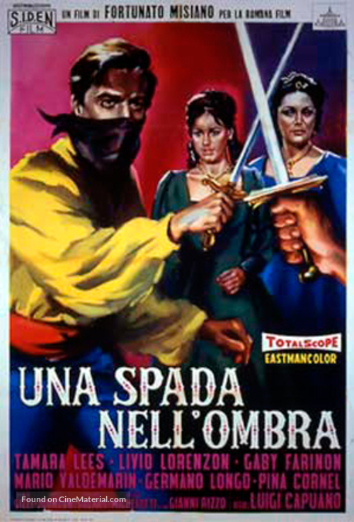 Una spada nell&#039;ombra - Italian Movie Poster