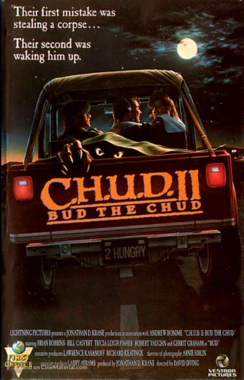 C.H.U.D. II - Bud the Chud - VHS movie cover