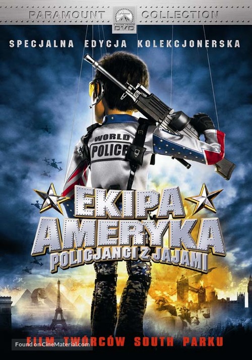 Team America: World Police - Polish DVD movie cover