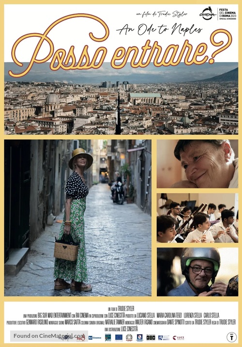 Posso entrare? An ode to Naples - Italian Movie Poster