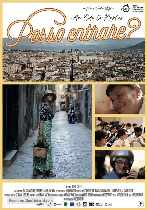 Posso entrare? An ode to Naples - Italian Movie Poster