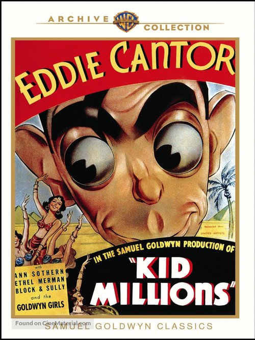 Kid Millions - DVD movie cover