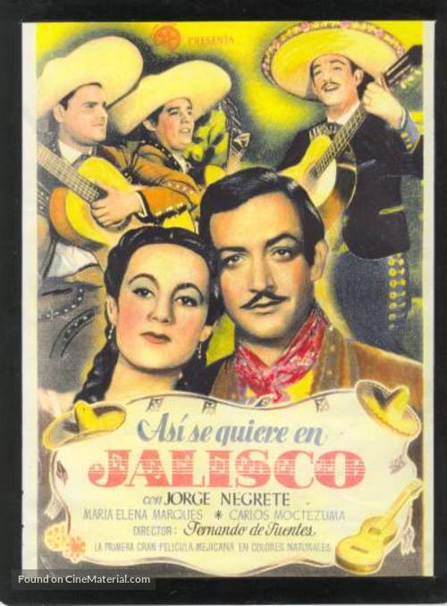 As&iacute; se quiere en Jalisco - Mexican Movie Poster