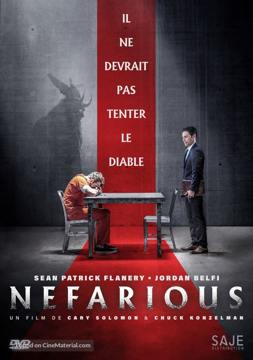 Nefarious - French DVD movie cover