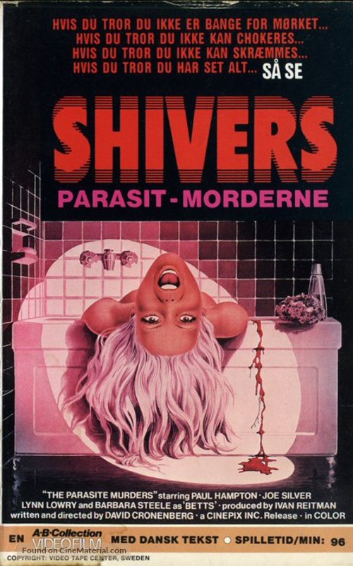 Shivers - Danish Movie Poster