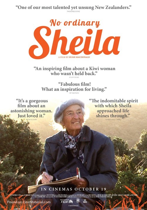 No Ordinary Sheila - New Zealand Movie Poster