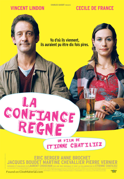 La confiance r&egrave;gne - French Movie Poster