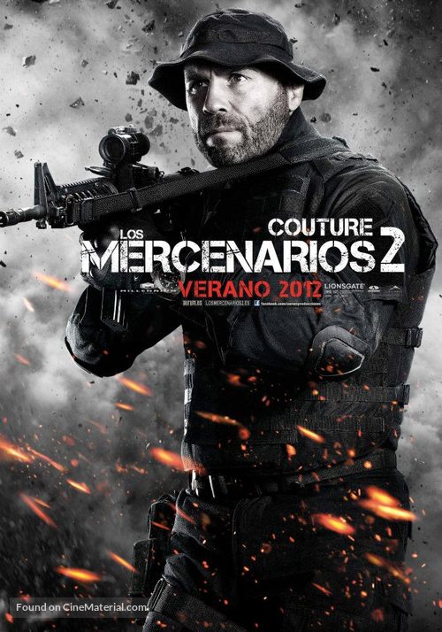 The Expendables 2 - Spanish Movie Poster