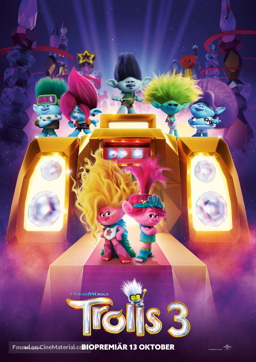 Trolls Band Together - Swedish Movie Poster