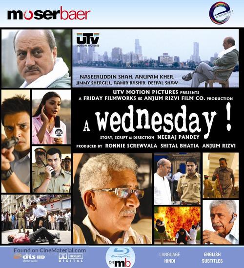 A Wednesday - Indian Blu-Ray movie cover