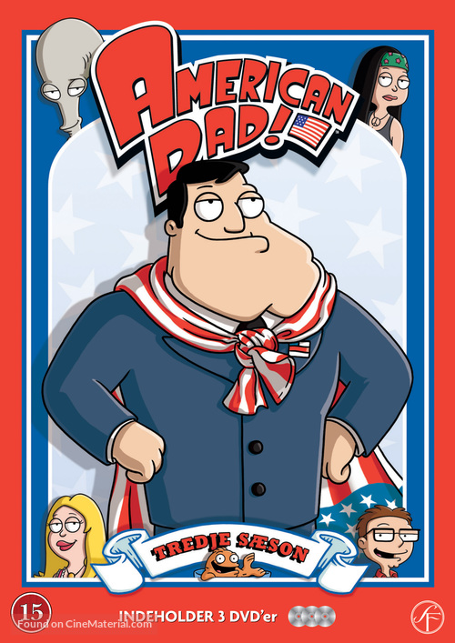 &quot;American Dad!&quot; - Danish DVD movie cover