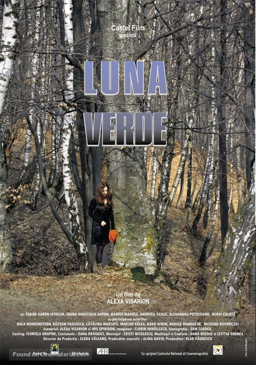 Luna verde - Romanian Movie Poster