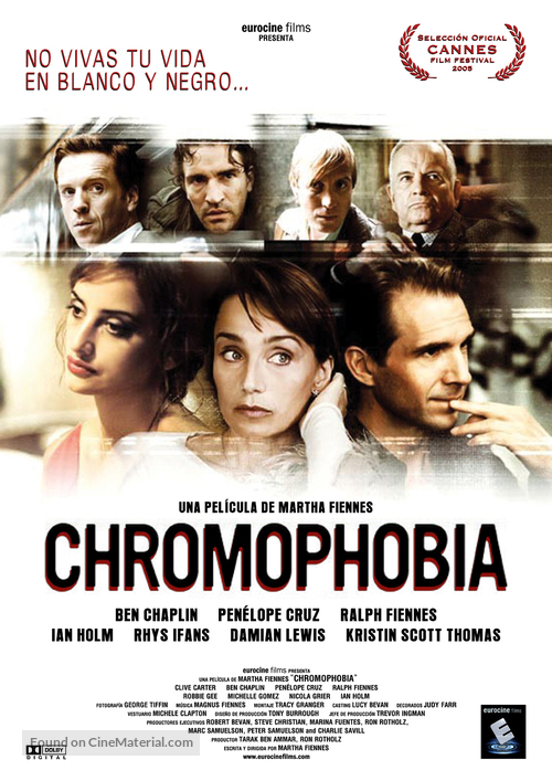 Chromophobia - Spanish Movie Poster