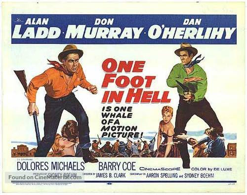 One Foot in Hell - Movie Poster