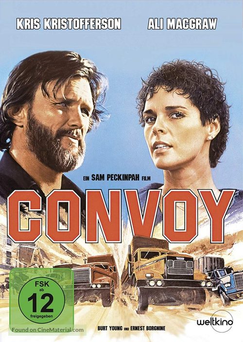 Convoy - German Blu-Ray movie cover