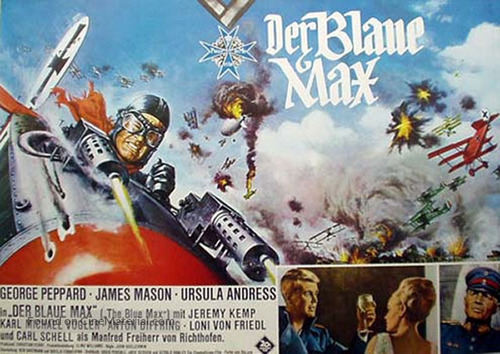 The Blue Max - German Movie Poster