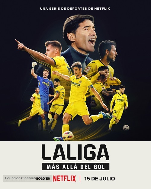 &quot;LaLiga: M&aacute;s all&aacute; del gol&quot; - Spanish Movie Poster