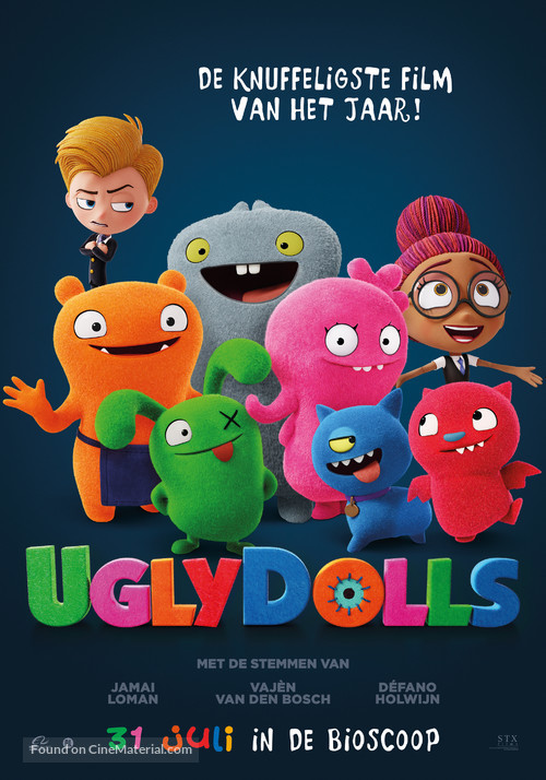 UglyDolls (2019) Dutch movie poster