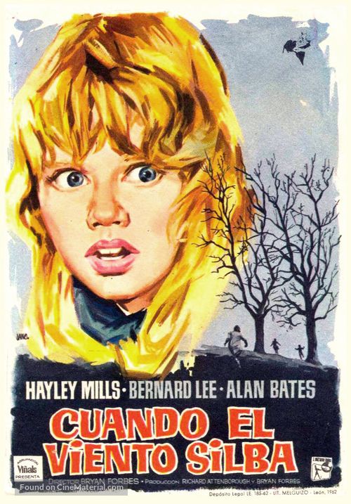 Whistle Down the Wind - Spanish Movie Poster