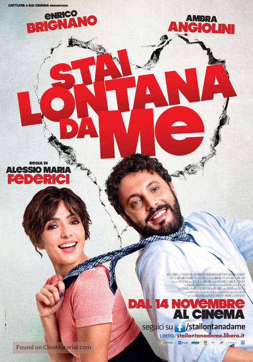Stai lontana da me - Italian Movie Poster