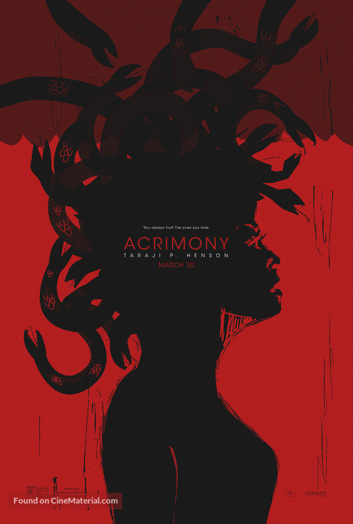 Acrimony - Teaser movie poster