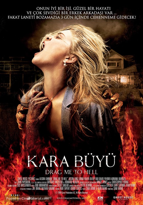 Drag Me to Hell - Turkish Movie Poster