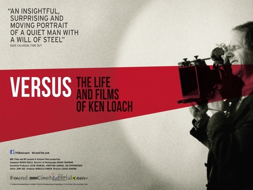 Versus: The Life and Films of Ken Loach - British Movie Poster