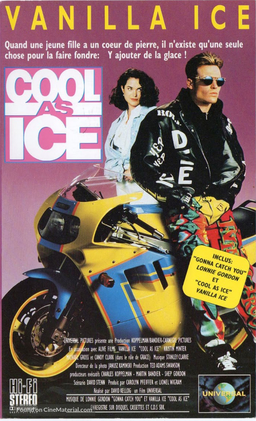 Cool as Ice - French VHS movie cover