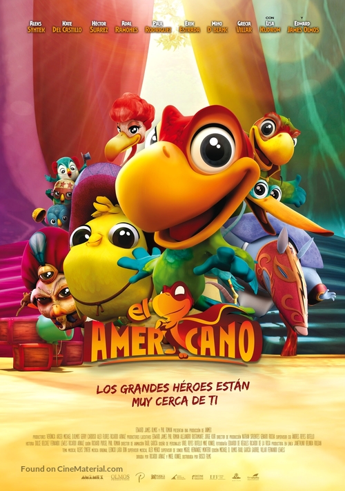 El Americano: The Movie - Spanish Movie Poster