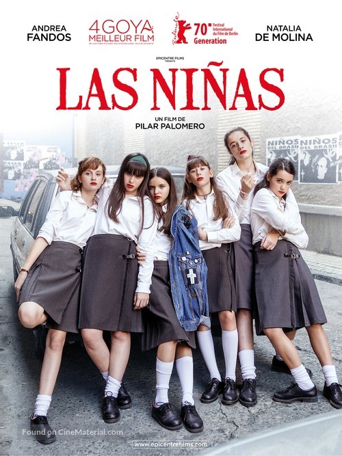 Las ni&ntilde;as - French Movie Poster