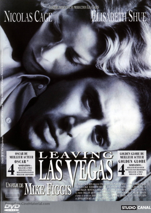 Leaving Las Vegas - French DVD movie cover