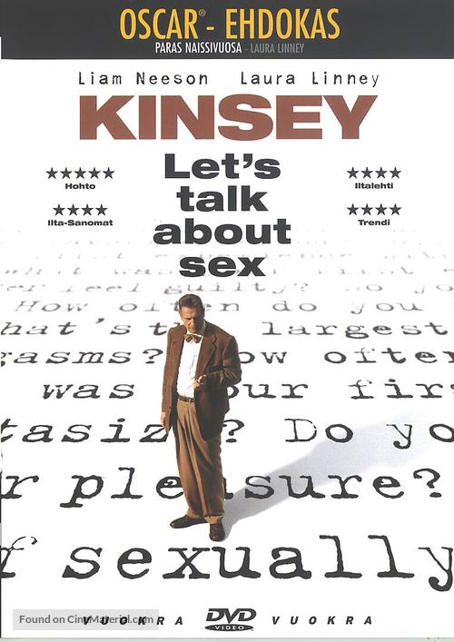 Kinsey - Finnish poster