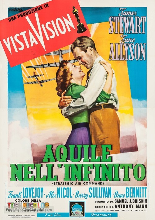 Strategic Air Command - Italian Movie Poster