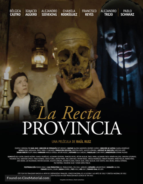 &quot;La Recta Provincia&quot; - Chilean Movie Poster