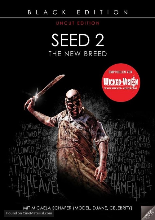 Seed 2: The New Breed - German DVD movie cover