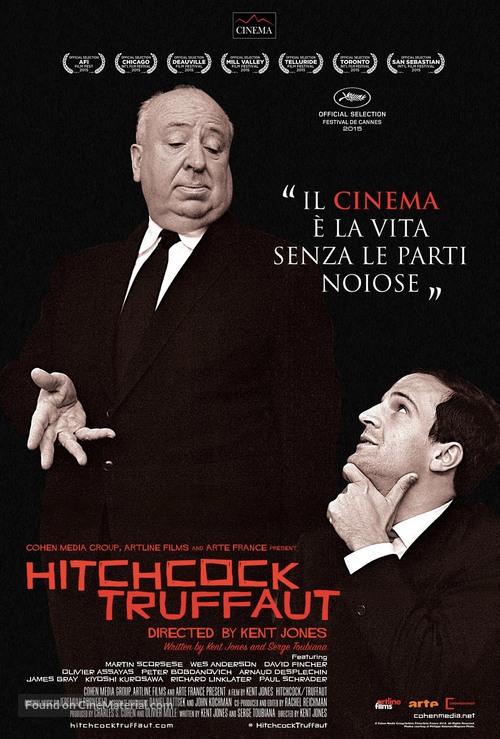 Hitchcock/Truffaut - Italian Movie Poster