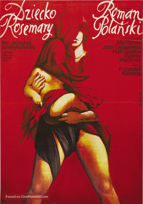 Rosemary&#039;s Baby - Polish Movie Poster