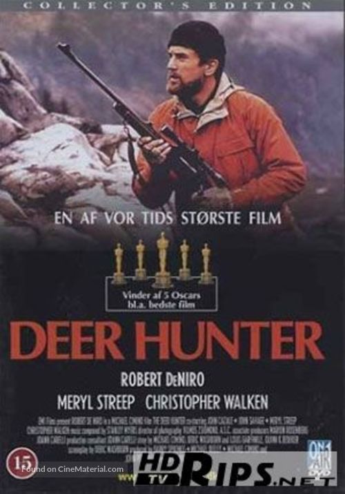 The Deer Hunter - Danish DVD movie cover