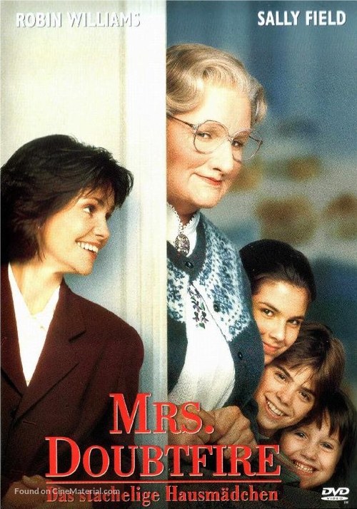 Mrs. Doubtfire - German Movie Cover