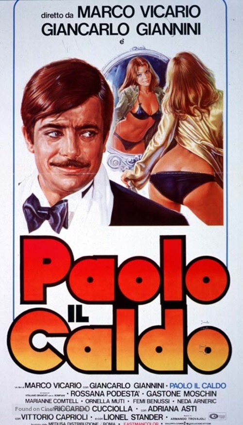Paolo il caldo - Italian Movie Poster