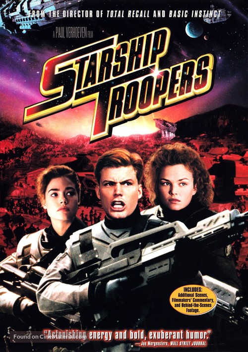 Starship Troopers - DVD movie cover