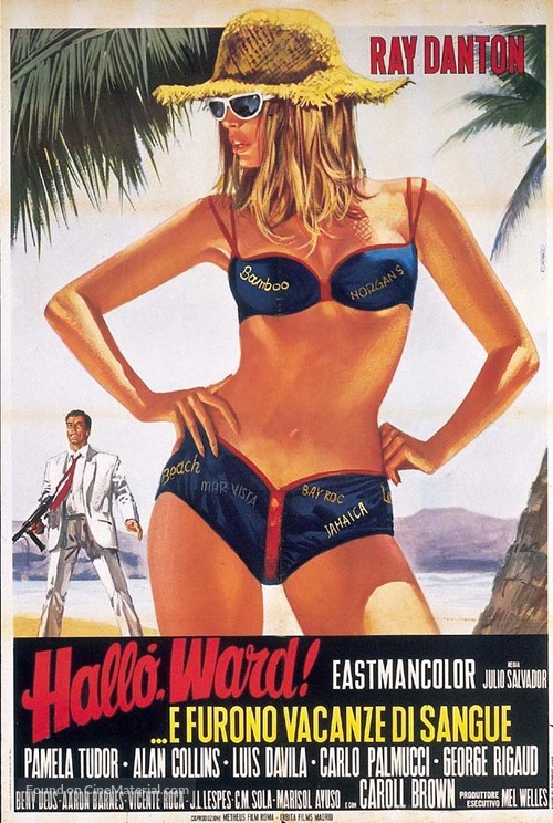 Llaman de Jamaica, Mr. Ward - Italian Movie Poster