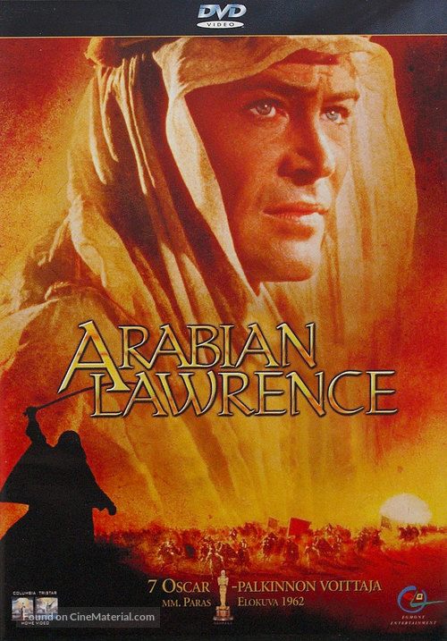 Lawrence of Arabia - Finnish DVD movie cover