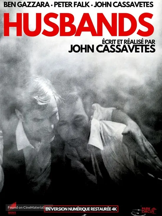 Husbands - French Re-release movie poster