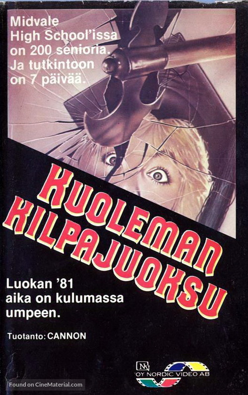Graduation Day - Finnish Movie Cover